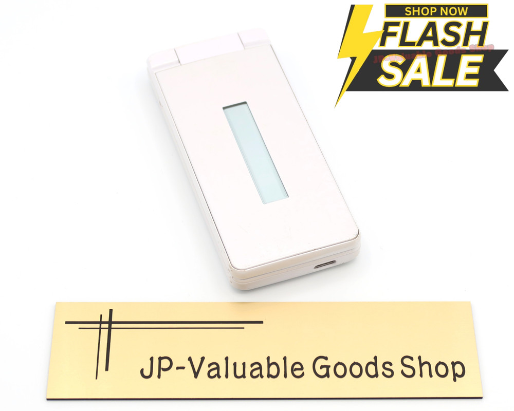 [Mint] SHARP A205SH AQUOS KEITAI 4 8GB Factory Unlocked Flip Phone White Japan