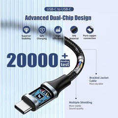 USB-C Fast Charging Block 25W with 6.6FT Cable for iPhone 17 Pro Max/16 Plus
