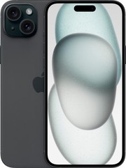Apple iPhone 15 Plus 128GB Black LTE Cellular Straight Talk/Tracfone MTXR3LL/A –