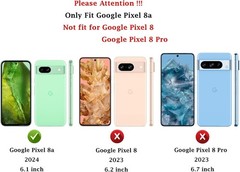 For Google Pixel 8A Case, Dual Layer Military-Grade Drop Tested, Kickstand