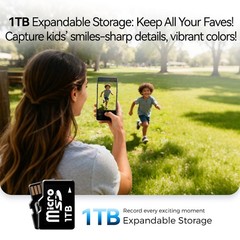 Ultra-Light 192g 6.75″ Big Screen Smartphone – 4G 64GB + 1TB Expandable Stora…