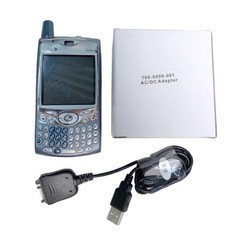 Palm One Sprint Treo 650 Cell Smartphone Silver qwerty bluetooth 3G Grade C