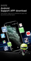 Unlocked Mini Smartphone, 2.5 Inch The World’s Smallest Cellphone 3G Network …