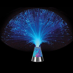 Ice Fiber Optic Mood Color Changing Lamp Glacier Lite