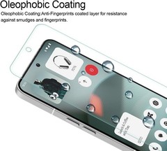 2 Pack Tempered Glass Screen Protectors for Nothing Phone 3, Bubble Free, Anti S