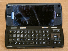 LG enV Touch VX11000 – Black and Silver ( Verizon ) Cellular Phone – 2009