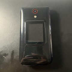 Orbic Flip Phone Black Classic Mobile Cellular Device Flip Style Compact Design