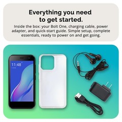 Bolt One | Unlocked Android | 2025 | US | 32GB | Black