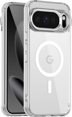 Clear Magnetic Case for Google Pixel 10 Pro XL 6.8 inch Anti-Yellowing Shockproo