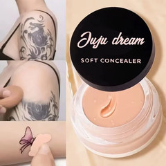Waterproof & Sweatproof Concealer Cream – Tattoo Coverage, Long-Lasting Foundati