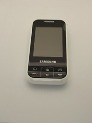 Samsung Movistar Chat 350 – White (MISSING BATTERY) WORKS FINE