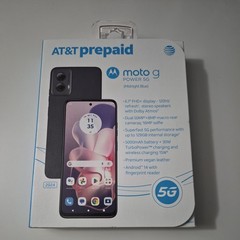 Motorola Moto G Power 5G 2024 AT&T Prepaid 128GB Android 14 Midnight Blue – New