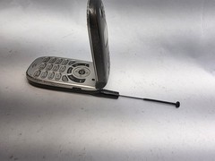 Sanyo SCP-3100 Brown and Black Sprint Flip Phone Rare Color Untested Collector’s