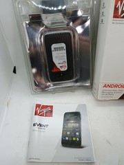 Kyocera Event C5133 – Black ( Virgin Mobile ) Android Smartphone – NEW