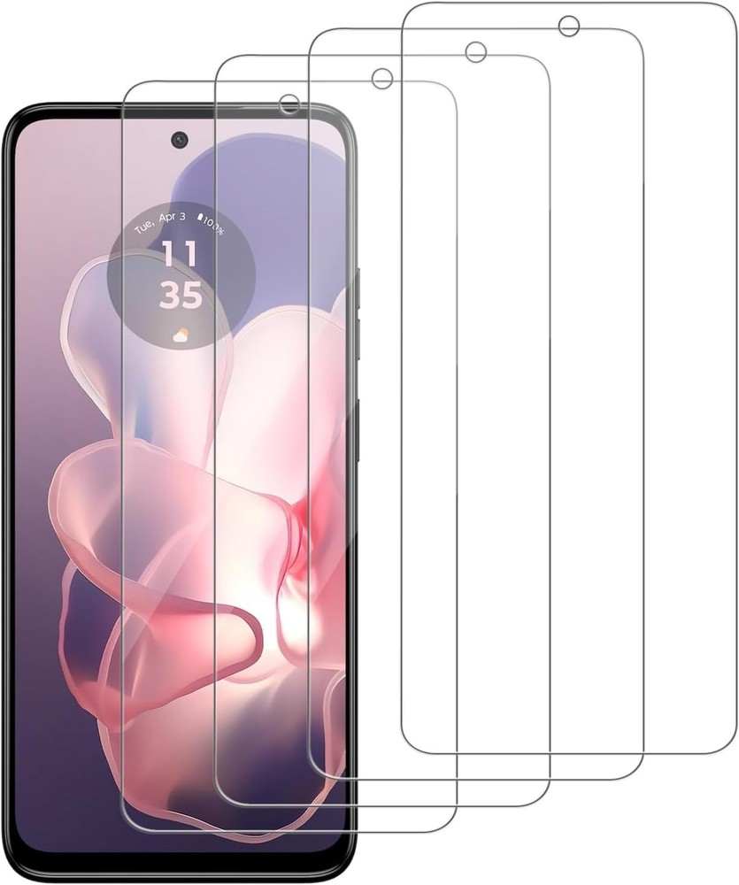 4PCS Glass Screen Protector for Motorola Moto G Power 5G 9H Hardness Case Friend