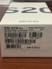 Samsung Galaxy S20 FE 5G SM-G781U AT&T Only 128GB Cloud Navy – Used