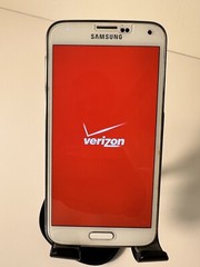 Samsung SM-G900V Galaxy S5 Verizon/Unlocked Phone GOOD (White) IMEI pictured !!!