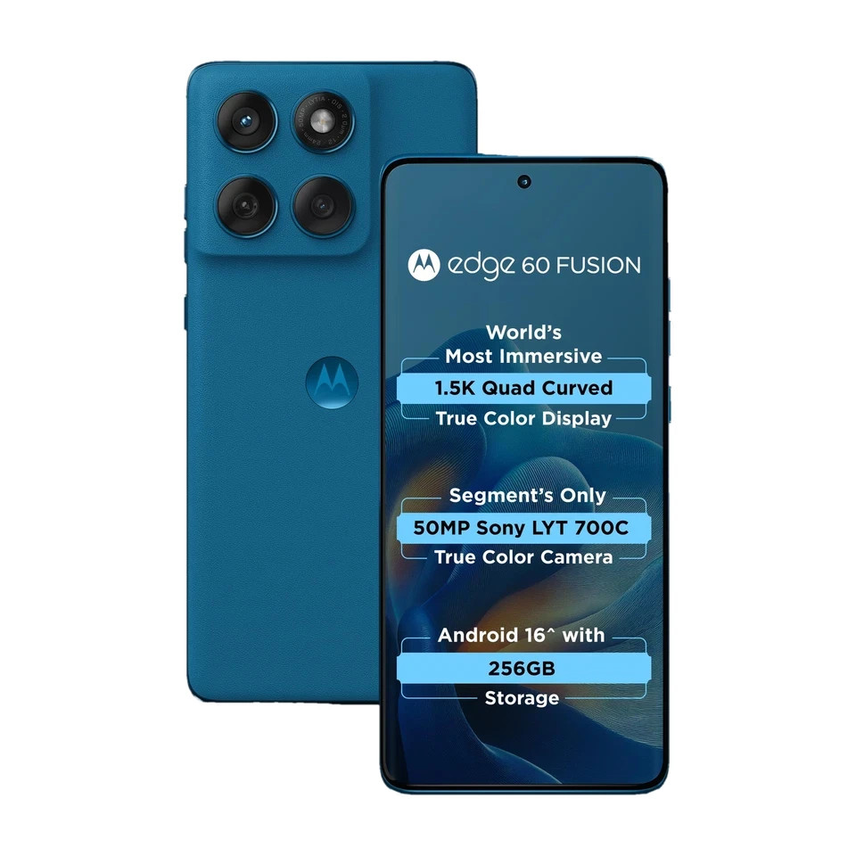 New MOTOROLA Edge 60 Fusion 5G-Factory Unlocked Dual SIM-12GB 256GB