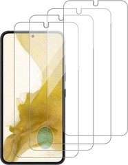 4PCS Glass Screen Protector for Samsung Galaxy S22 6.1 Inch Scratch Resistant Ca