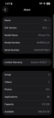 Apple iPhone 17e 512 GB Black Clean IMEI Carrier Locked to Visible (Verizon)