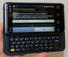 HTC Evo Shift 4G Droid PG06100 Sprint BLUE Android Phone WiFi qwerty GPS Grade C