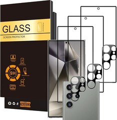 6in1 Samsung Galaxy S24 Ultra Screen & Camera Lens Protector Scratch Resistant