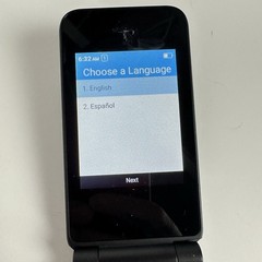 Iris Easy Flip 8GB Black 4G LTE Flip Cell Phone SOLD AS IS