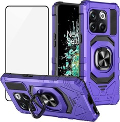 Case for OnePlus 10T 5G, Heavy Duty Shockproof Protective Hard Cover with Screen