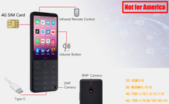 Qin F22 Pro Touch 4GB+64GB Screen Button Mobile WIFI GPS Bluetooth 4G Mobile