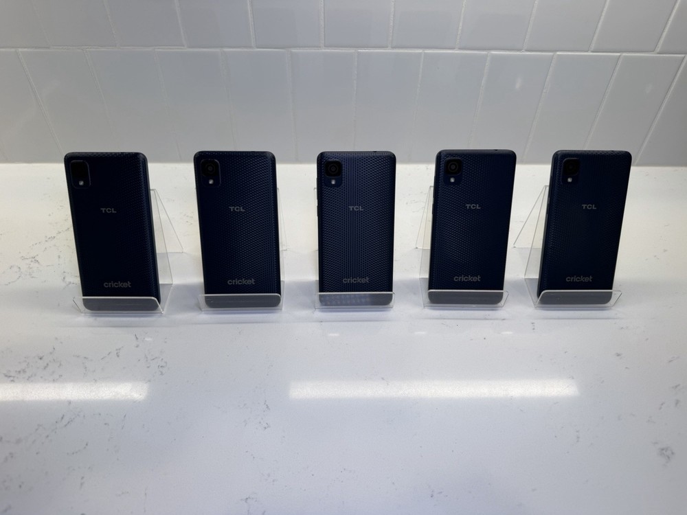 Lot of 5 or Single Unit TCL ION Z Cricket Smartphone Unlocked