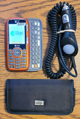 LG Scoop / Rumor AX260 – Orange and Gray ( Alltel ) Super Rare CDMA Phone – READ