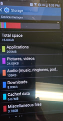 Samsung Galaxy S3| 16 GB | 1GB RAM| Black| 4.4.2| SCH-1535| Verizon