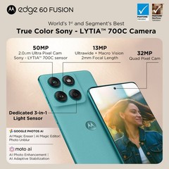 Motorola Edge 60 Fusion 5G 8GB RAM 128GB PANTONE Amazonite Global Version
