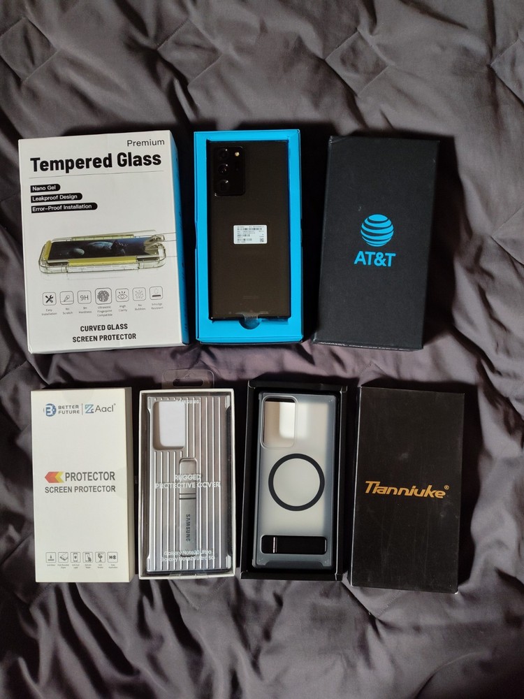 Samsung Galaxy Note 20 Ultra 5G | 12/128GB | Mystic Black (AT&T) Open Box