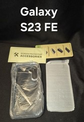 Clear Phone Case for Samsung Galaxy S23 FE With Screen Protector