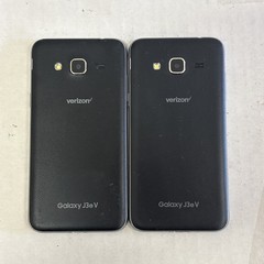Lot Of 2 Samsung Galaxy J3 6 V (2016) J320V 16GB Verizon Tested & Working.