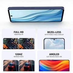Wobble One 5G 8GB 256GB 50MP Epic Front Camera Dual 4K HDR Unlocked Global Black