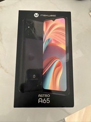 Maxwest Astro A65 Smartphone 32GB, Black, Unlocked OPEN BOX