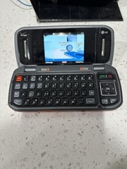 LG enV VX9900 – Orange & Gray ( Verizon ) Flip Keyboard Phone W/Box RARE **READ*