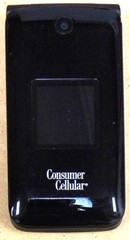 Alcatel Go Flip 4044L – Black ( Consumer Cellular ) Rare 4G VoLTE Smartphone