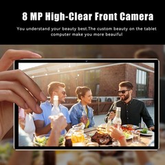 Tablet 8GB+256GB 10.1 Inch Screen 5G Calling 10-Core MTK6797 Processor 128G YMPS