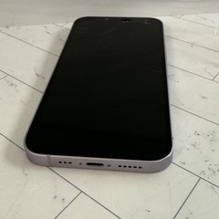 Apple iPhone 14 128GB Purple A2649 Unlocked Cracked Screen & Back #H90