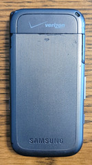 Samsung Alias 2 II SCH-U750 – Gray & Black ( Verizon ) Very Rare Dual-Flip Phone