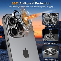 6.3 Inch 3 Pack Screen Protector for iPhone 16 Pro with Camera Lens Protectors