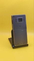 Docomo P906i Silver Metal Japanese Flip Phone Yokomotion Model Rare Tested Japan