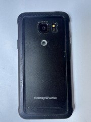Samsung Galaxy S7 Active G891A AT&T 32GB Smartphone Grey AS-IS PARTS Screen Burn