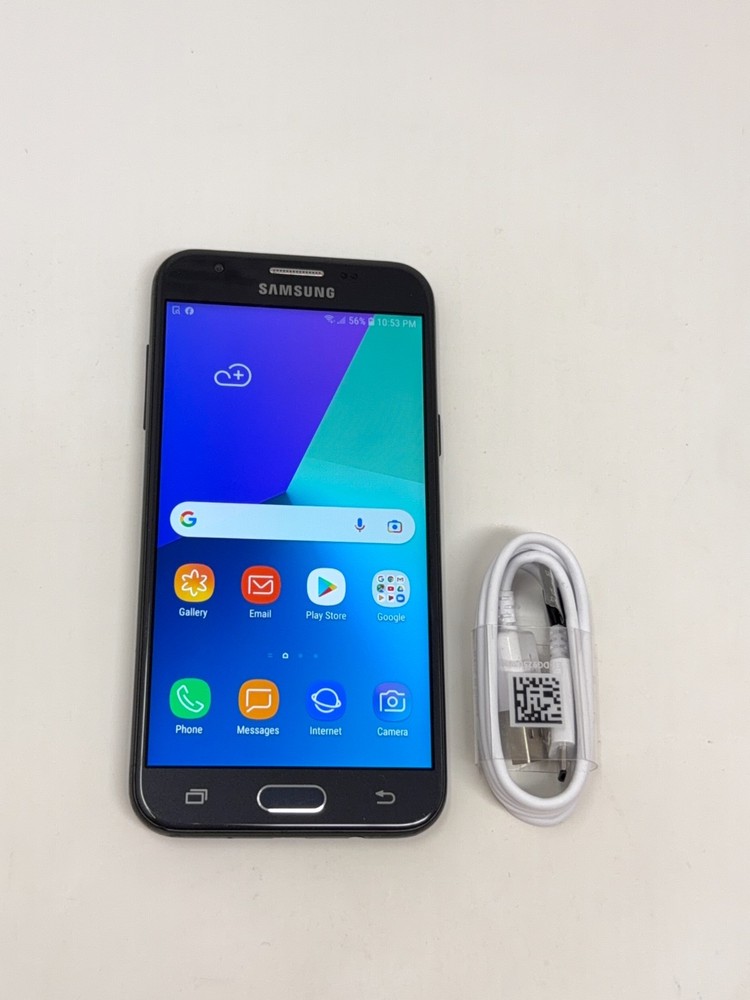 Samsung Galaxy J3 Prime (2017) SM-J327W – 16GB Unlocked Black – Tested Working