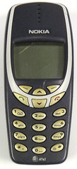 Nokia 3360 – Blue and Gray ( AT&T ) Rare TDMA Cellular Candybar Phone – READ