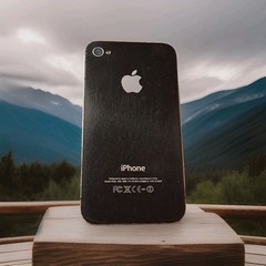 Apple iPhone 4 A1332 Black GSM Bar Phone Single SIM Wi-Fi BT GPS 5MP screen 🔒