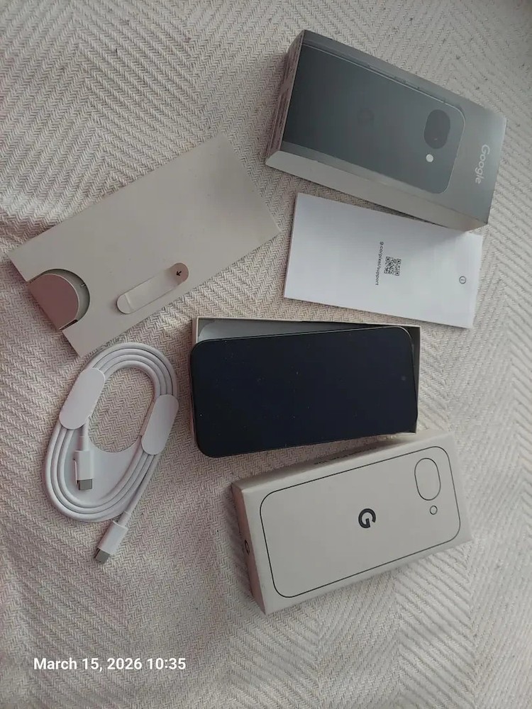 New Open Box Google Pixel 10a 128GB Obsidian Black Unlocked in Box